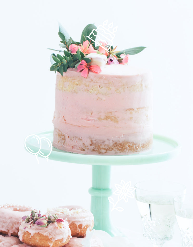 White Chocolate Layers Cake